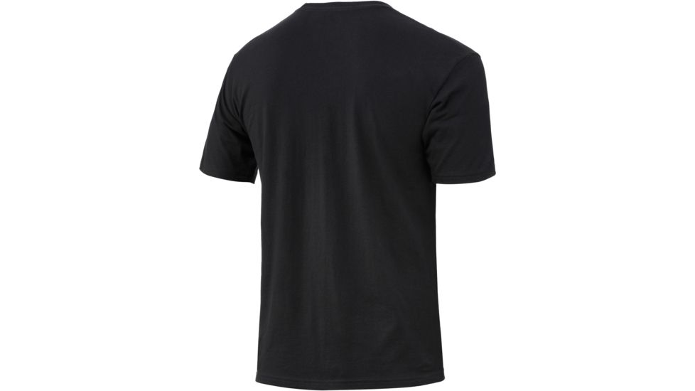 HUK Performance Fishing Logo Fishing Short Sleeve Tee - Mens, Black, Small, H1000240-001-S
