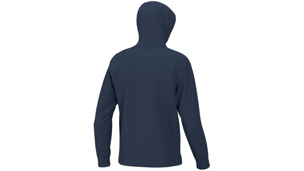HUK Performance Fishing Logo Hoodie - Kids, Small, Sargasso Sea, H7130007-409-YS