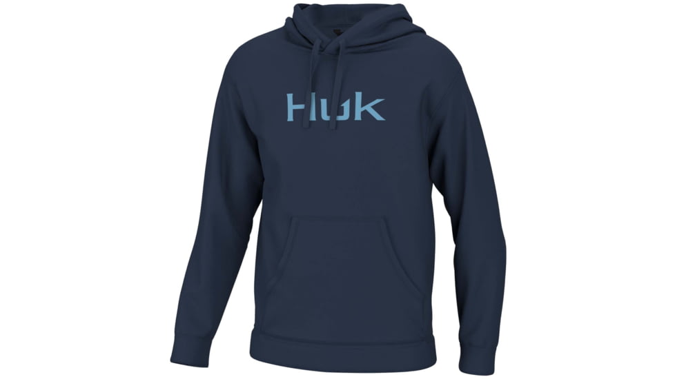 HUK Performance Fishing Logo Hoodie - Kids, Small, Sargasso Sea, H7130007-409-YS
