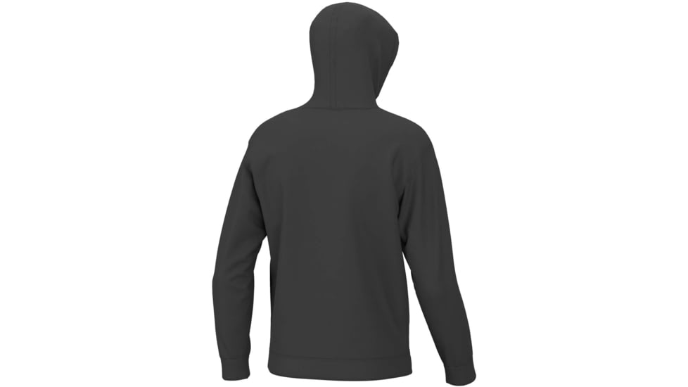HUK Performance Fishing Logo Hoodie - Kids, Small, Volcanic Ash f22, H7130007-017-YS