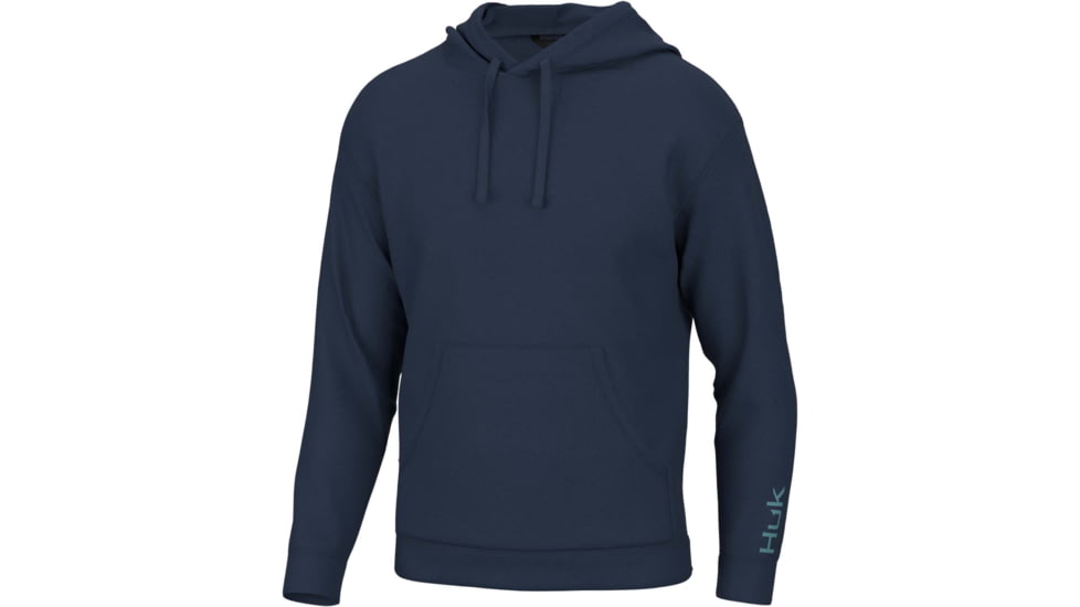 HUK Performance Fishing Logo Hoodie - Womens, Extra Large, Sargasso Sea, H6130013-409-XL