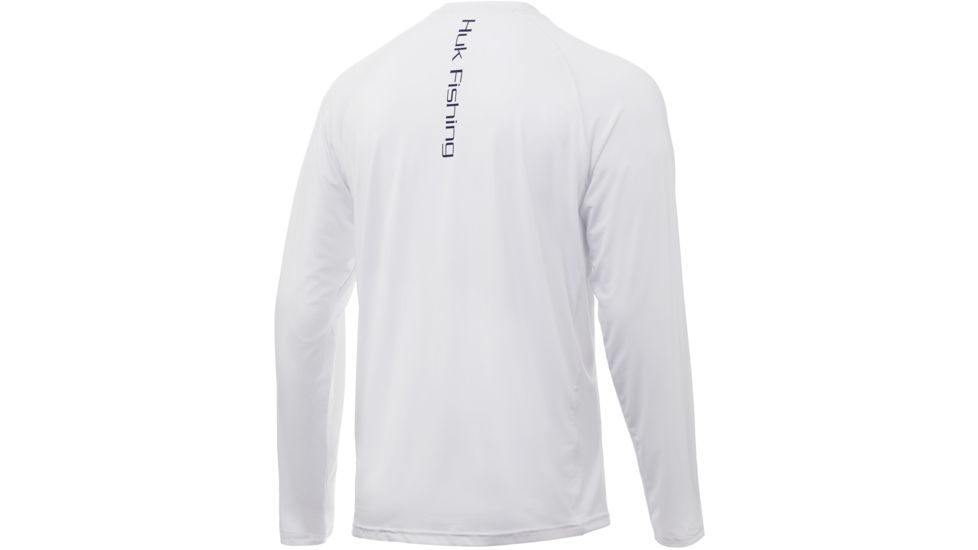 HUK Performance Fishing Mahi Badge Pursuit Graphic T-Shirt - Mens, White, Medium, H1200243-100-M