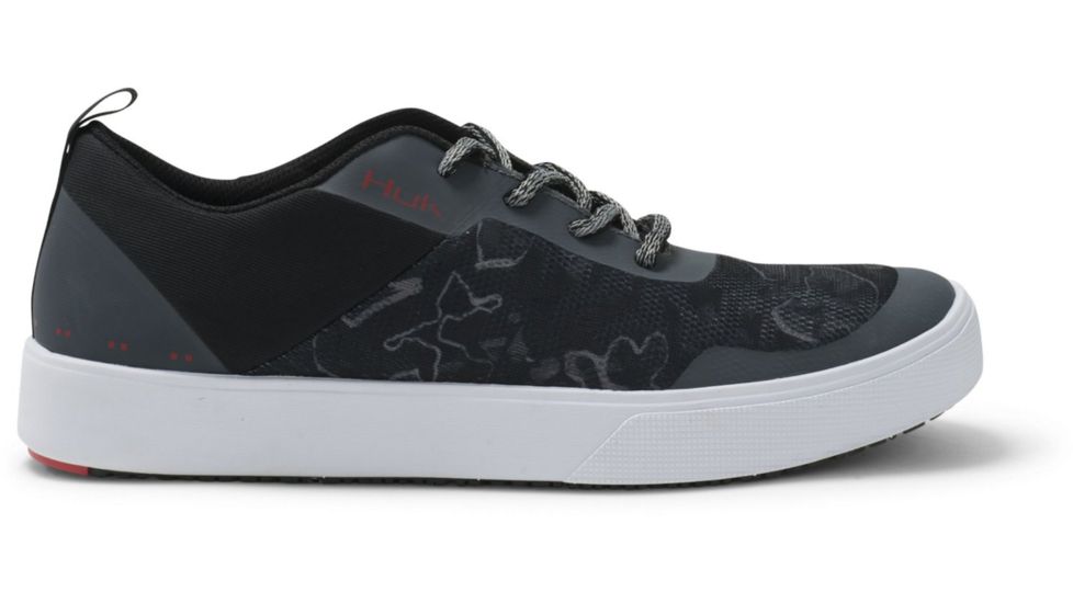 HUK Performance Fishing Mahi Lace-up Casual Shoes - Mens, Hannibal/Red, 12, H8015200-007-12