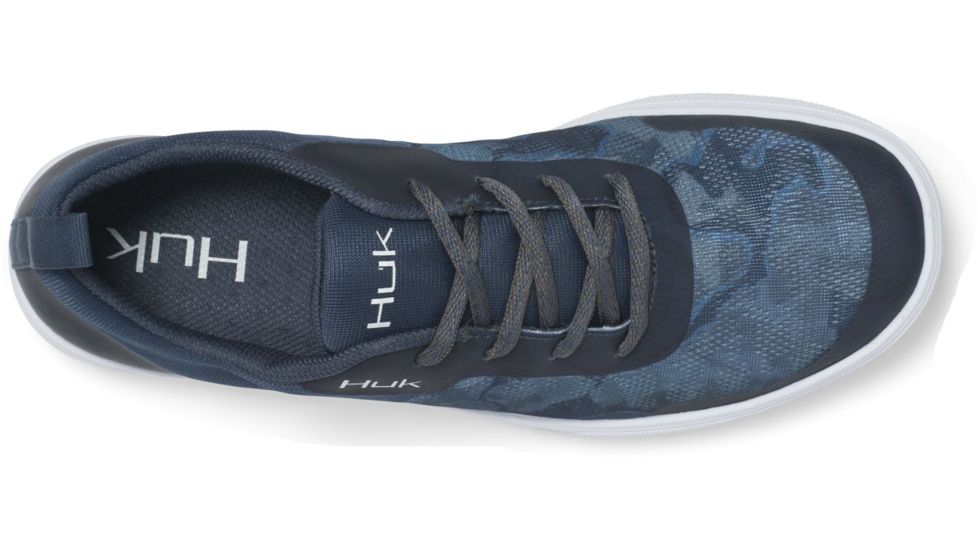 HUK Performance Fishing Mahi Lace-up Casual Shoes - Mens, Pei/White, 13, H8015200-467-13