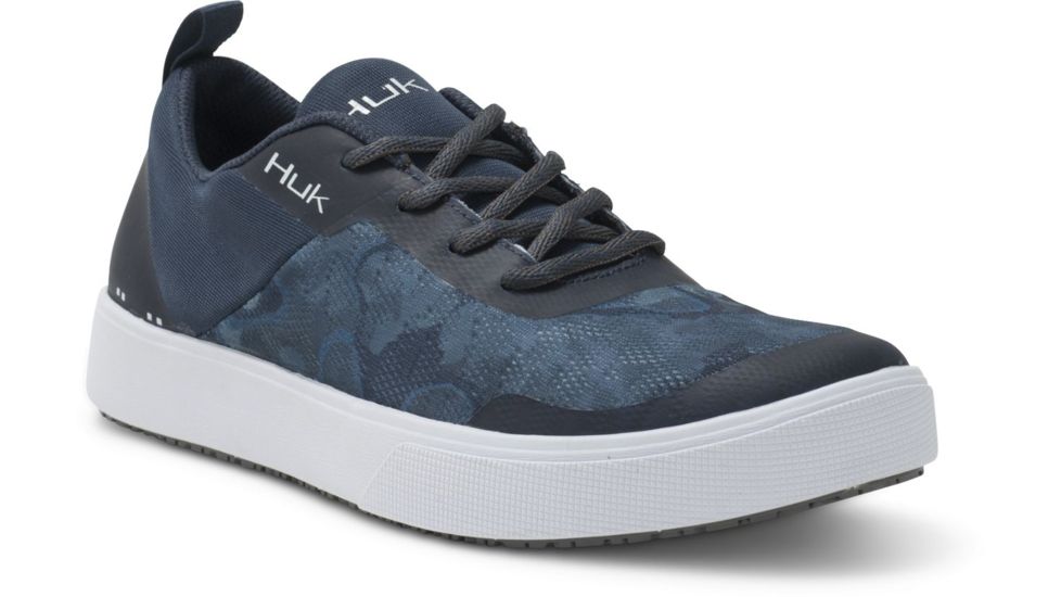 HUK Performance Fishing Mahi Lace-up Casual Shoes - Mens, Pei/White, 13, H8015200-467-13