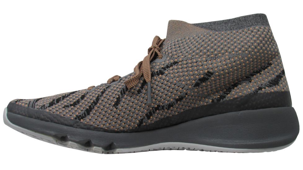 HUK Performance Fishing Makara Mid Casual, Sneaker - Mens, Charcoal/Sandstone, 10, H8013100-260-10