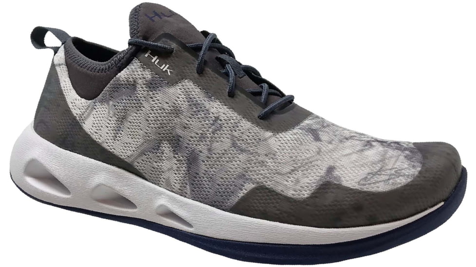 HUK Performance Fishing Mako Fishing Shoes - Mens, Subzero/Charcoal/Navy, 11.5, H8014400-185-11.5