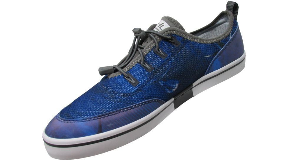 HUK Performance Fishing Mania Casual, Deck Shoe - Mens, KC Baitball, 11.5, H8013300-980-11.5