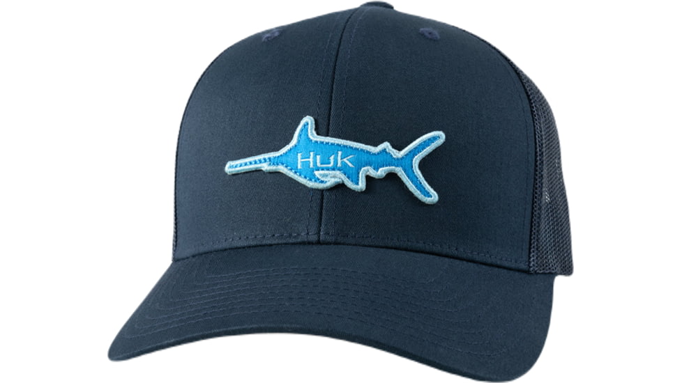 HUK Performance Fishing Marlin Patch Trucker - Mens, Naval Academy, 1US, H3000518-413-1