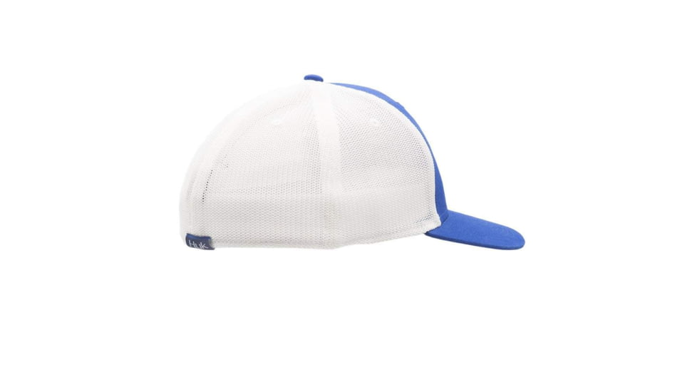 HUK Performance Fishing Marlin Sporty Trucker Stretch Headwear, Cap - Mens, Royal, Large - Extra Large, H3000174-400-LXL