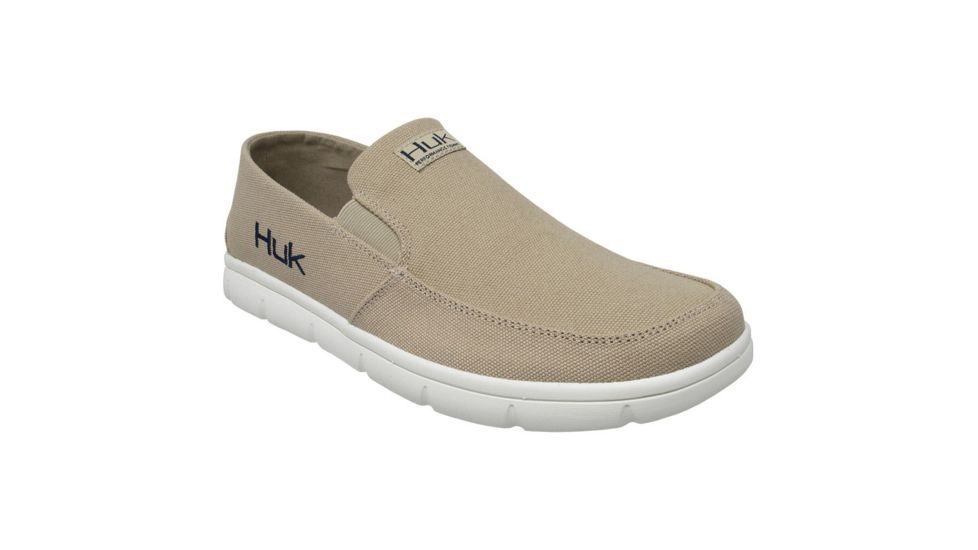 HUK Performance Fishing Men's Brewster Shoes, Khaki, 8 H8012000-250-8