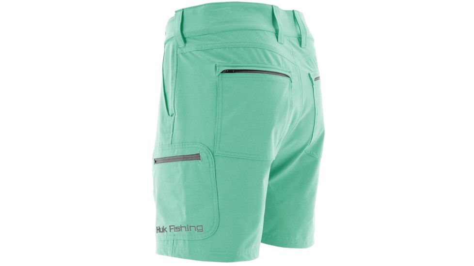 HUK Performance Fishing Men's Next Level 7in Inseam Short, Julep, Large, H2000040-340-L