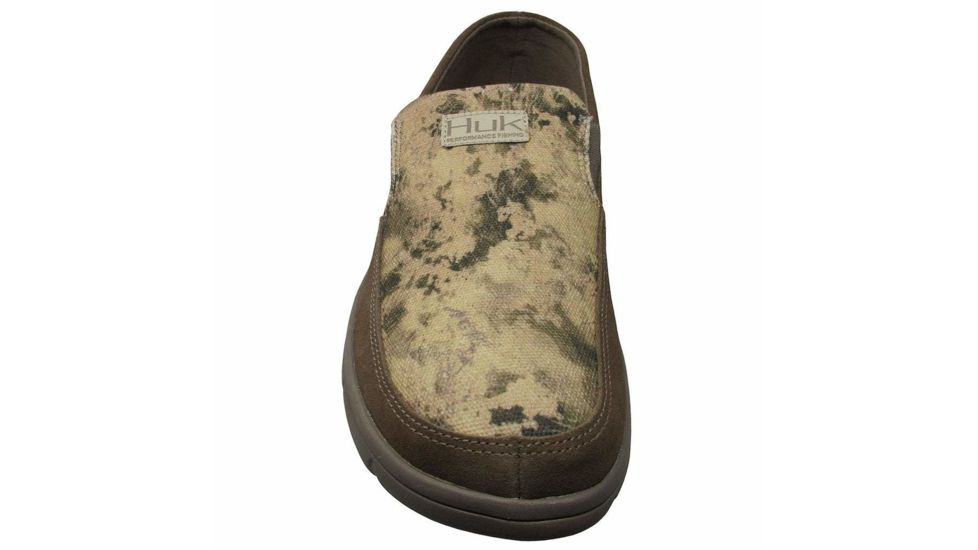 HUK Performance Fishing Mens Brewster Leather Shoes, SubPhantis Desert, 10, H8012300-295-10