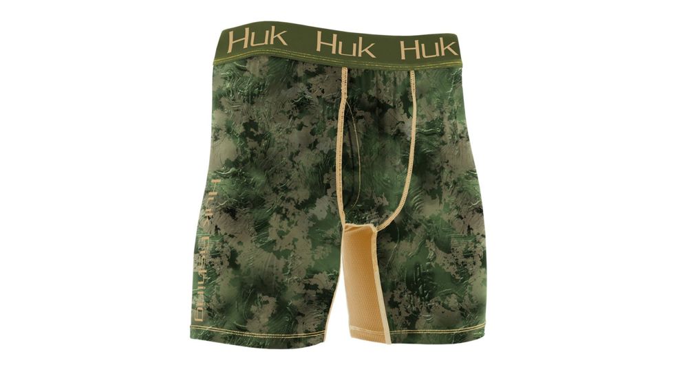 HUK Performance Fishing Mens Camo Boxer Jock, SubPhantis Southern Tier, 2XL, H5000015-385-XXL