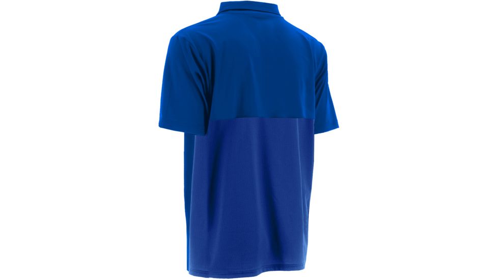 HUK Performance Fishing Mens Icon Polo Shirt, Royal, H1200017