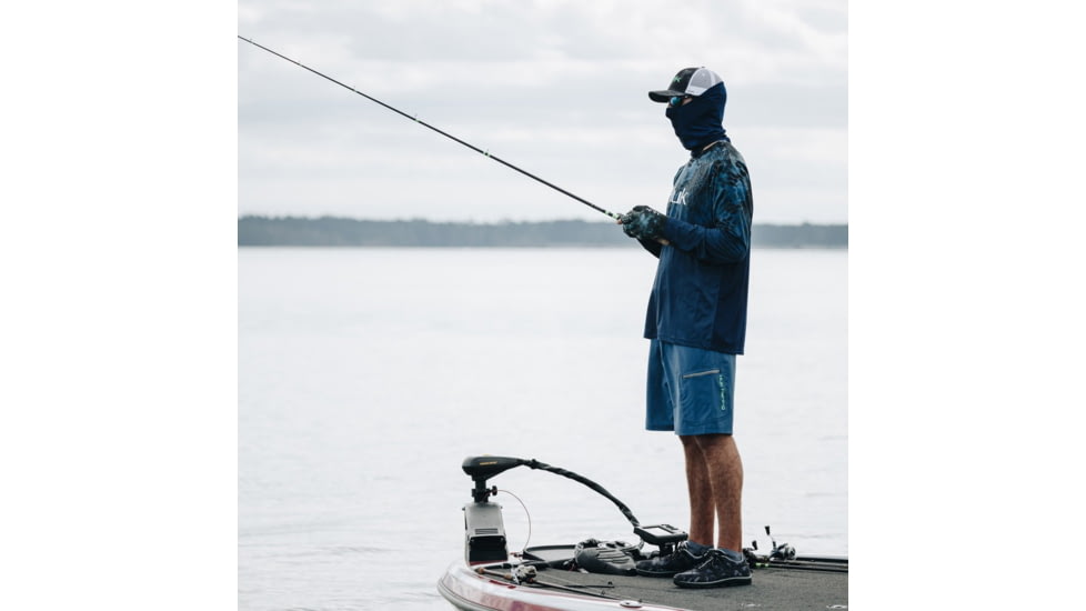 HUK Performance Fishing Next Level Shorts - Mens, Dark Blue, Large, Inseam 10.5 in, H2000011-401-L