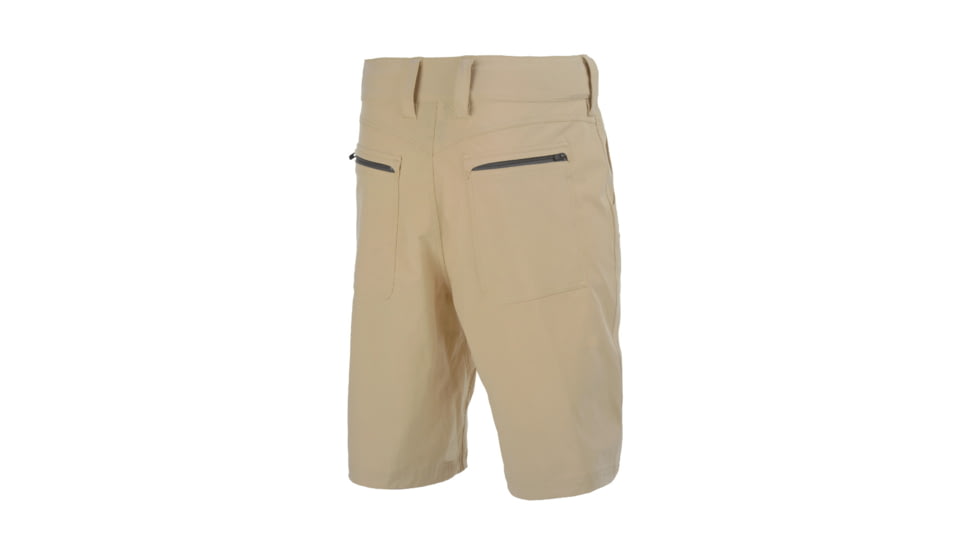 HUK Performance Fishing Next Level Shorts - Mens, Khaki, Medium, Inseam 10.5 in, H2000011-250-M