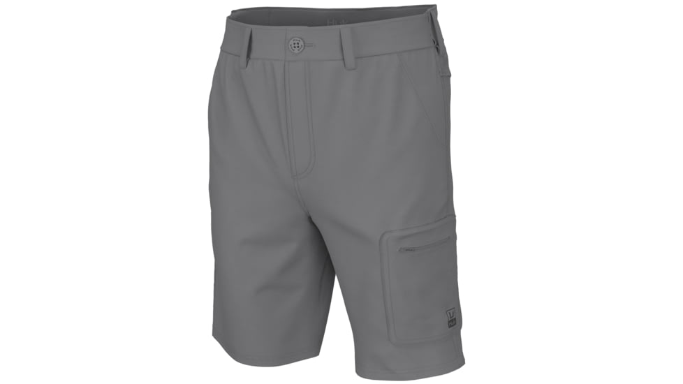 HUK Performance Fishing Nxtlvl 10.5 Short - Mens, Overcast Grey, 2XL, H2000171-032-XXL