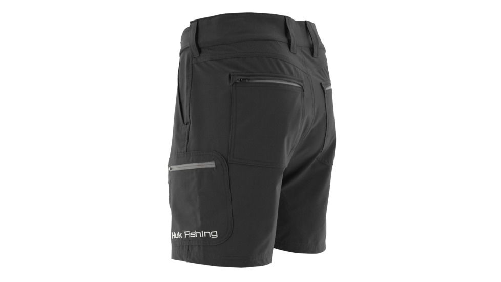 HUK Performance Fishing Next Level 7in Short - Men's, Black, XXXL, H2000040-001-XXXL