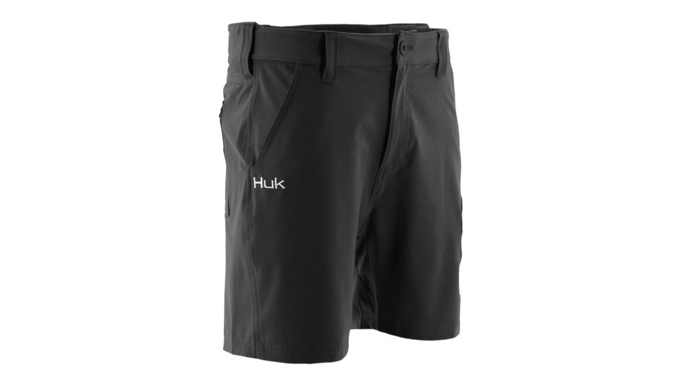 HUK Performance Fishing Next Level 7in Short - Men's, Black, XXXL, H2000040-001-XXXL