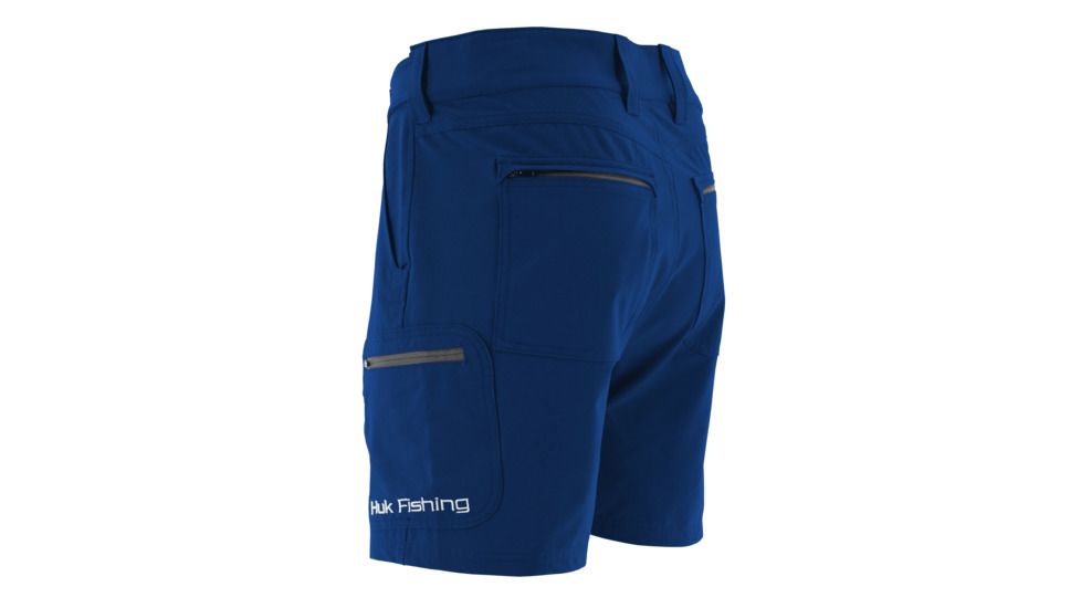 HUK Performance Fishing NXTLVL 7in Short Bottoms, Short - Men's, Dark Blue, 2XL, H2000040-401-XXL