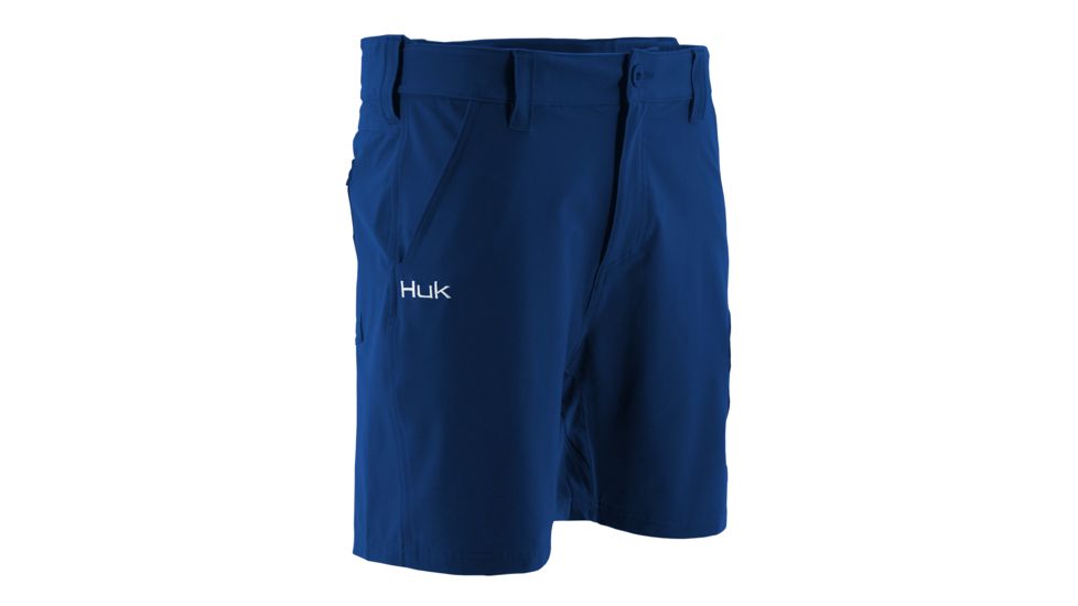 HUK Performance Fishing NXTLVL 7in Short Bottoms, Short - Men's, Dark Blue, 2XL, H2000040-401-XXL