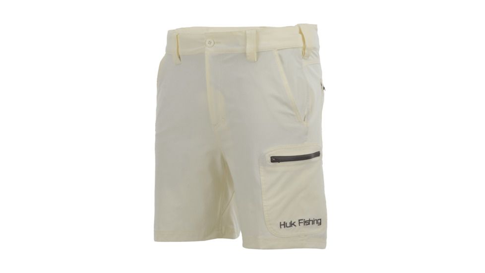 HUK Performance Fishing NXTLVL 7in Short Bottoms, Short - Men's, Sand, Large, H2000040-260-L