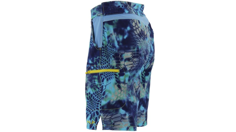 HUK Performance Fishing NXTLVL Mens Kryptek Boardshorts, Kryptek Pontus, H2000030PONXL