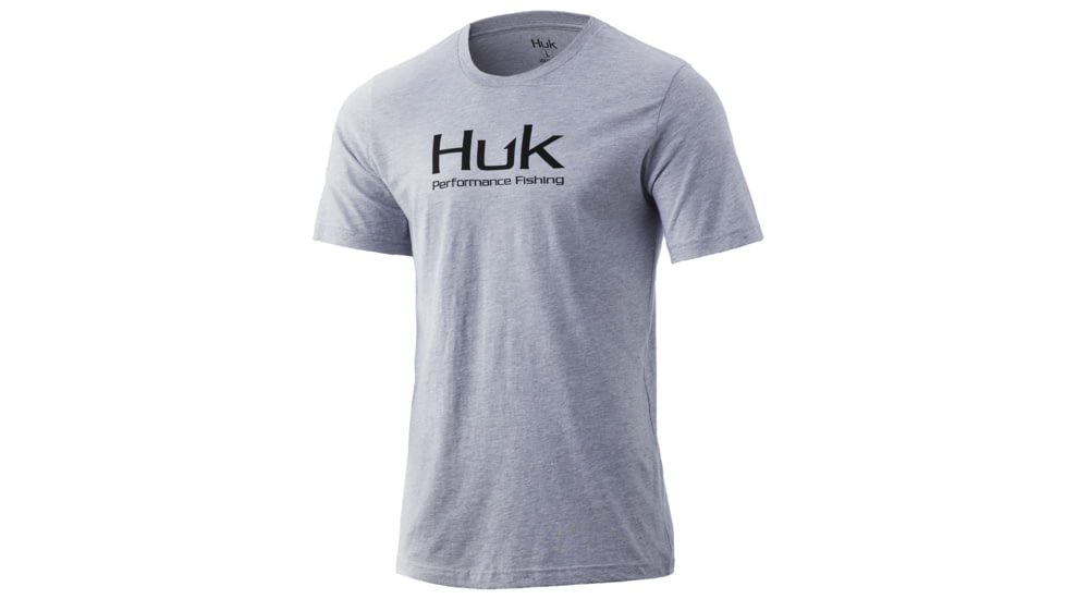 HUK Performance Fishing Performance Fishing Tee - Men's, Sharkskin Heather, Extra Large, H1000307-022-XL