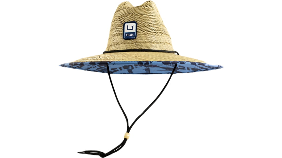HUK Performance Fishing Printed Straw Hat - Mens, Naval Academy, 1US, H3000510-413-1