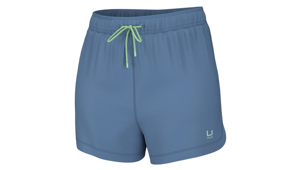 HUK Performance Fishing Pursuit Volley Short - Womens, Quiet Harbor, M, H6200052-445-M