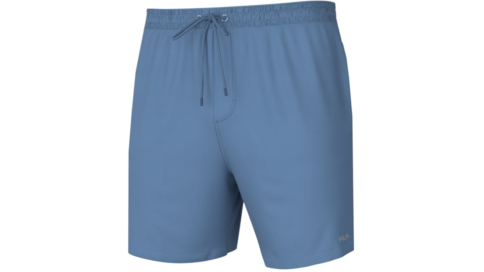 HUK Performance Fishing Pursuit Volley Swim Shorts - Men's, Quiet Harbor, M, H2000184-445-M