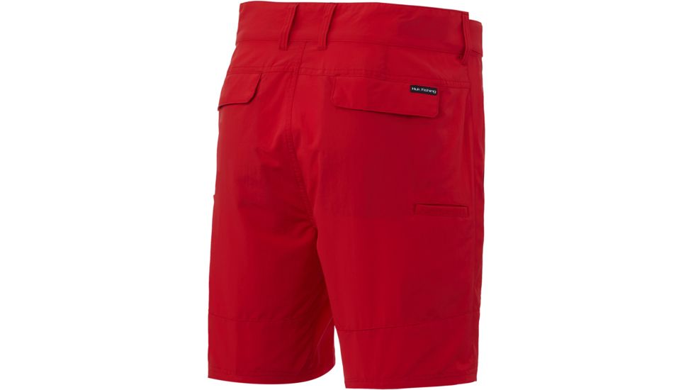 HUK Performance Fishing Rogue 18in Short - Mens, Red, Small, H2000083-600-S