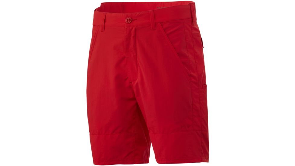 HUK Performance Fishing Rogue 18in Short - Mens, Red, Small, H2000083-600-S