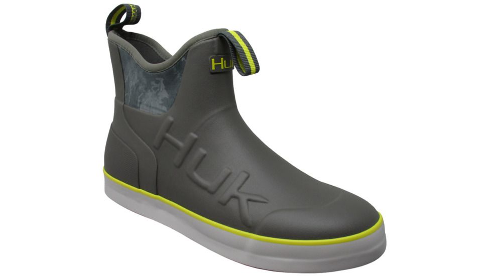 HUK Performance Fishing Rogue Wave Boots, Mid - Mens, Charcoal Grey, 14, H8021001-010-14
