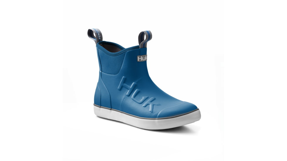 HUK Performance Fishing Rogue Wave Rain Boots - Men's, Huk Blue, 7, H8021002-457-7