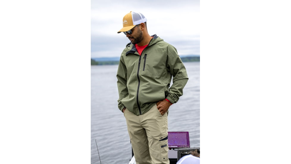 HUK Performance Fishing Rover Jacket - Mens, Moss, 3XL, H4000148-316-XXXL