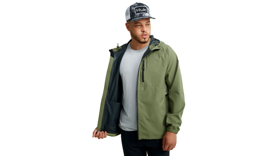 HUK Performance Fishing Rover Jacket - Mens, Moss, 3XL, H4000148-316-XXXL