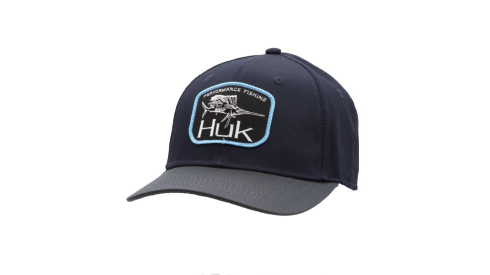 HUK Performance Fishing Sail Drift Cap Headwear - Mens, Navy, 1, H3000195-410-1