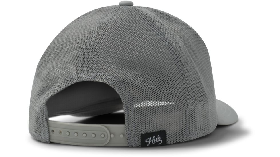 HUK Performance Fishing Schooled Trucker Cap - Womens, Grey, One Size, H6300015-020-1
