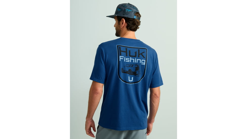 HUK Performance Fishing Scouting Report Tee - Mens, Set Sail, Small, H1000537-489-S