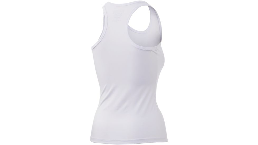 HUK Performance Fishing Script Pursuit Racer Tank - Womens, White, Extra Small, H6120029-100-XS
