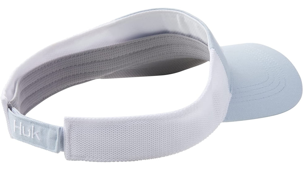 HUK Performance Fishing Solid Visor - Men's, Blue Fog, One Size, H3000333-473-1