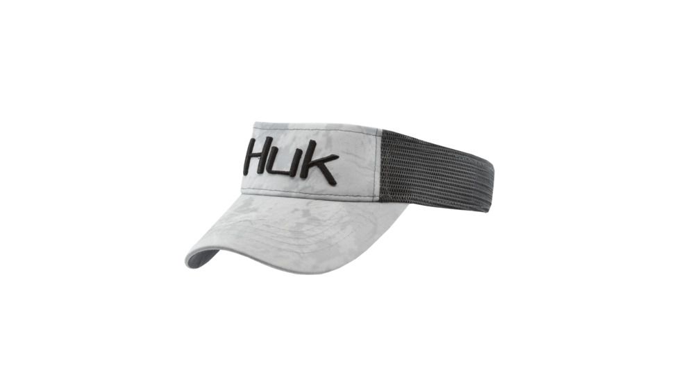 HUK Performance Fishing Split-Shot Visor Headwear, Visor - Men's, Sub Zero, 1, H3000202-185-1