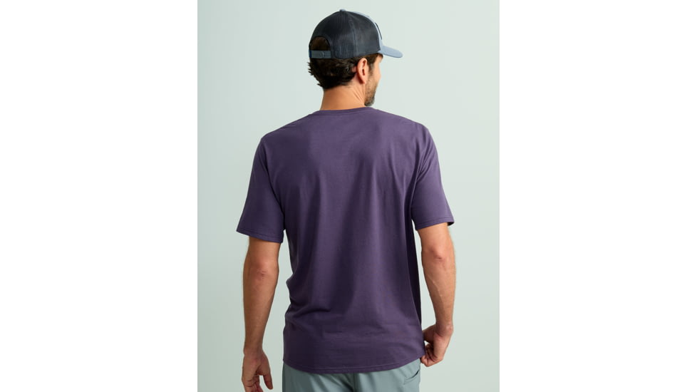 HUK Performance Fishing Stacked Logo Tee - Mens, Mysterioso, 2XL, H1000427-508-XXL