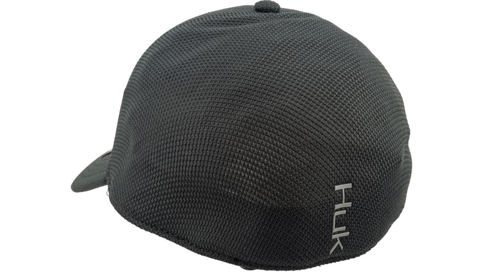 HUK Performance Fishing Strike One-Touch Stretch Headwear, Cap - Men's, Iron, 1, H3000193-010-1
