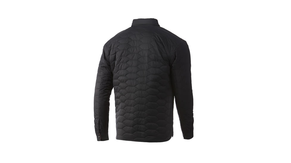 HUK Performance Fishing Tarpon Quilt Shacket - Men's, 2XL, Volcanic Ash, H4000117-013-XXL