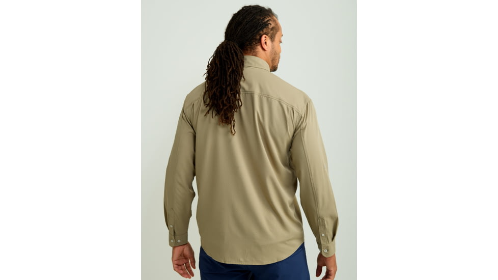 HUK Performance Fishing Tide Point Long Sleeve Shirt - Mens, Overland Trek, Large, H1500172-319-L