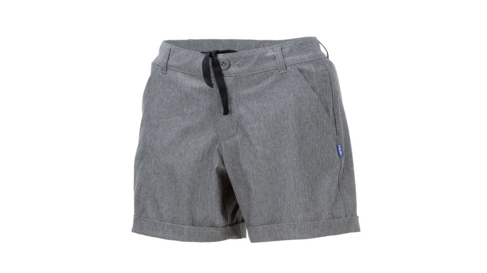 HUK Performance Fishing W 7 Day Short Bottoms, Short - Womens, Black, Medium, H6200008-001-M