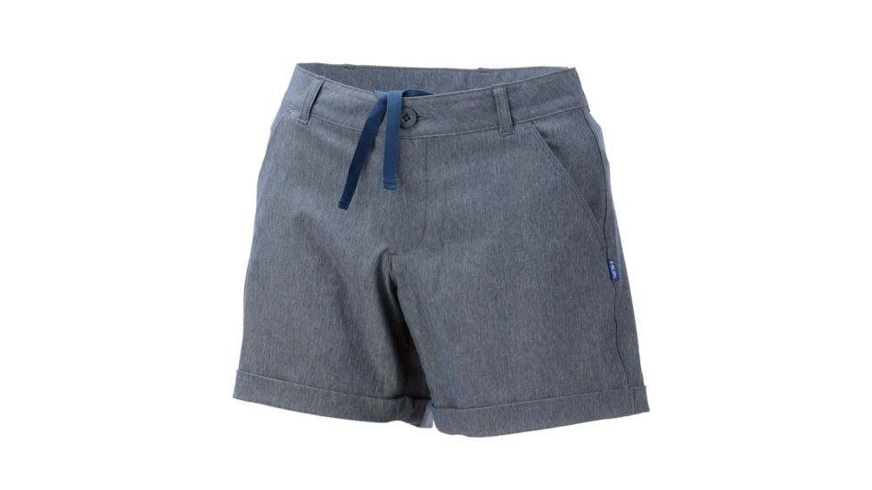 HUK Performance Fishing W 7 Day Short Bottoms, Short - Womens, Iron, Extra Small, H6200008-010-XS